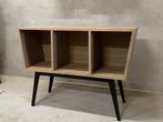 Outlet - Eiken dressoir voor platen en platenspeler Lp's, Nienhof 48, 6715 AD, Ede, Eikenhout, Nieuw, Plaatwerk Design
