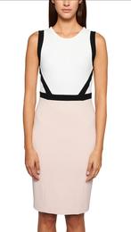 Prachtige designer jurk dress MarcCain roze wit zwart N3 38, Kleding | Dames, Maat 38/40 (M), Ophalen of Verzenden, Zo goed als nieuw
