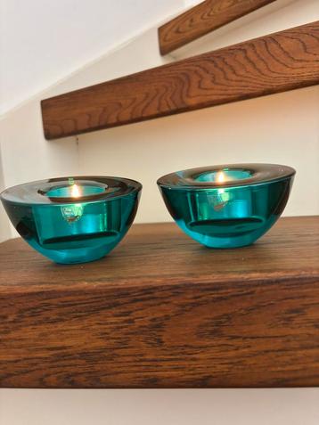 Orrefors delight waxinelichthouders beschikbaar voor biedingen