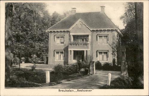 Breukelen Beekoever st 1942, Verzamelen, Ansichtkaarten | Nederland, Gelopen, Utrecht, 1940 tot 1960, Ophalen of Verzenden