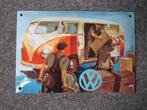 VOLKSWAGEN EMAILLE RECLAMEBORD, Verzamelen, Ophalen, Zo goed als nieuw, Reclamebord
