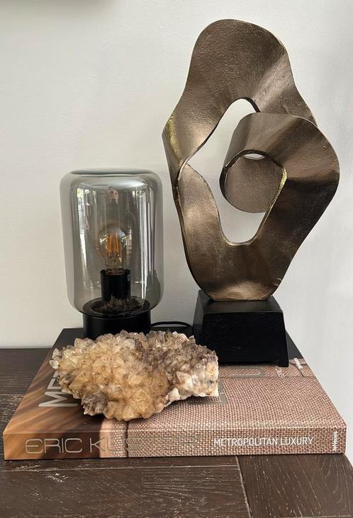 Set eric kuster tafelboek, dogtooth calciet, lamp en beeld, Huis en Inrichting, Woonaccessoires | Overige, Zo goed als nieuw, Ophalen of Verzenden