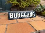 Oud straatnaambord burggang middelburg zeeland straatnaam, Ophalen of Verzenden