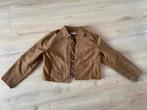 Loavies jasje suede look maat s camel Fading fires (nieuw), Ophalen, Bruin, Nieuw, Jasje