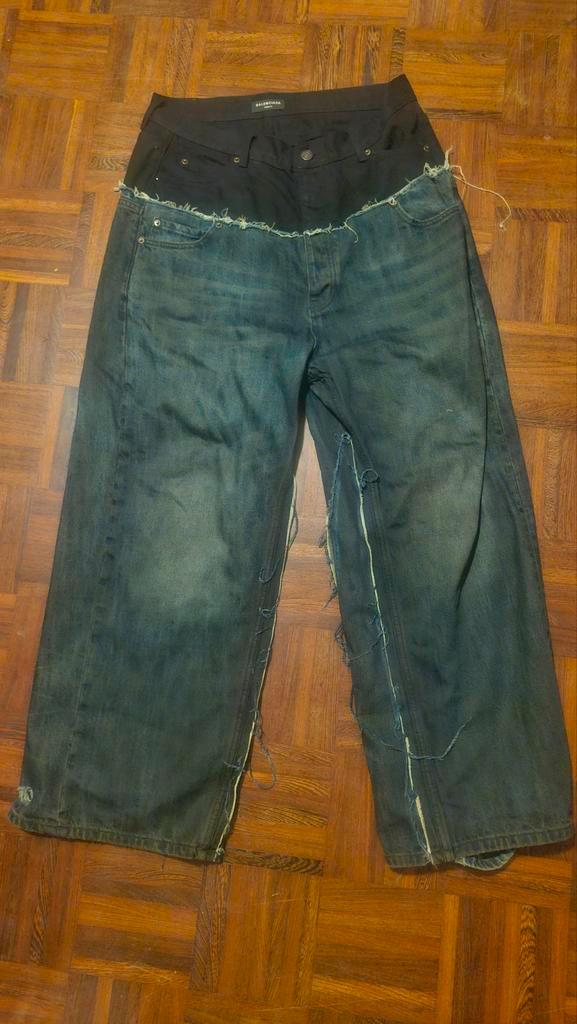 Balenciaga Cutup Jeans, Kleding | Heren, Spijkerbroeken en Jeans, Nieuw, Blauw, Ophalen of Verzenden