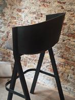 Metaal/Hout barkrukken Banne Twigs zwart/grijs NIEUW, Huis en Inrichting, Barkrukken, 60 tot 90 cm, Nieuw, Ophalen of Verzenden