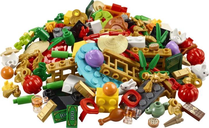 Lego LEGO Brand 40605 Lunar New Year VIP Add On Pack Polyba, Kinderen en Baby's, Speelgoed | Duplo en Lego, Nieuw, Lego, Complete set