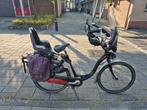 Mooie Moederfiets met accessoires, Fietsen en Brommers, Fietsen | Dames | Moederfietsen, 2 zitjes, Gebruikt, Dubbele standaard