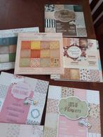 Design blocks/ gekleurd papier, Hobby en Vrije tijd, Scrapbooking, Overige merken, Ophalen of Verzenden, Zo goed als nieuw