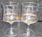 2x glazen royal wedding princess Diana&prince Charles, Ophalen of Verzenden, Zo goed als nieuw, Buitenland, Servies