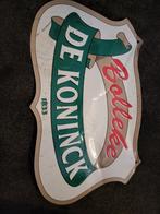 Oude De Koninck Ballleke Reclamebord, Ophalen of Verzenden, Gebruikt, Reclamebord