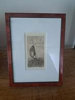 Ets p de vries "foar de wyn", Antiek en Kunst, Kunst | Etsen en Gravures, Ophalen of Verzenden