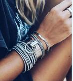 Bangles van Mikuta , Fashion musthave trend armband, Sieraden, Tassen en Uiterlijk, Armbanden, Ophalen of Verzenden, Nieuw, Zilver