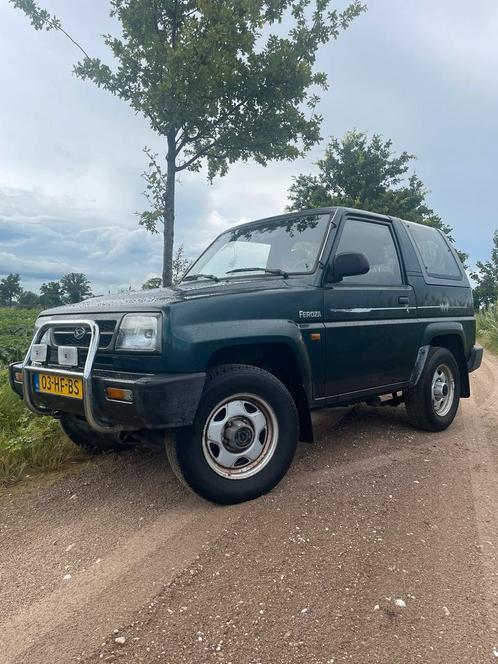 Daihatsu Feroza 1.6 I Resintop 4WD E2 1995 Groen, Auto's, Daihatsu, Particulier, Feroza, Elektrische buitenspiegels, Elektrische ramen