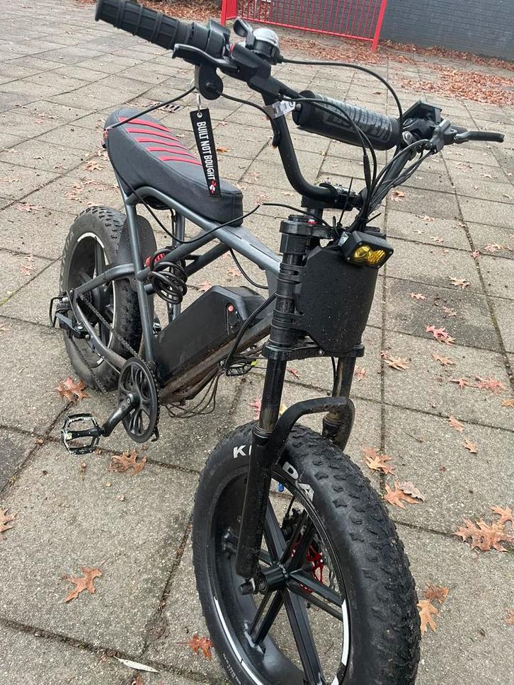 Fatbike Ouxi H9 3.0 (custom), Fietsen en Brommers, Elektrische fietsen, Gebruikt, Overige merken, 59 cm of meer, 50 km per accu of meer