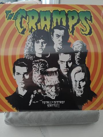 rock vinyl: The Cramps- Total destroy Seatlle 82..*SEALED* beschikbaar voor biedingen