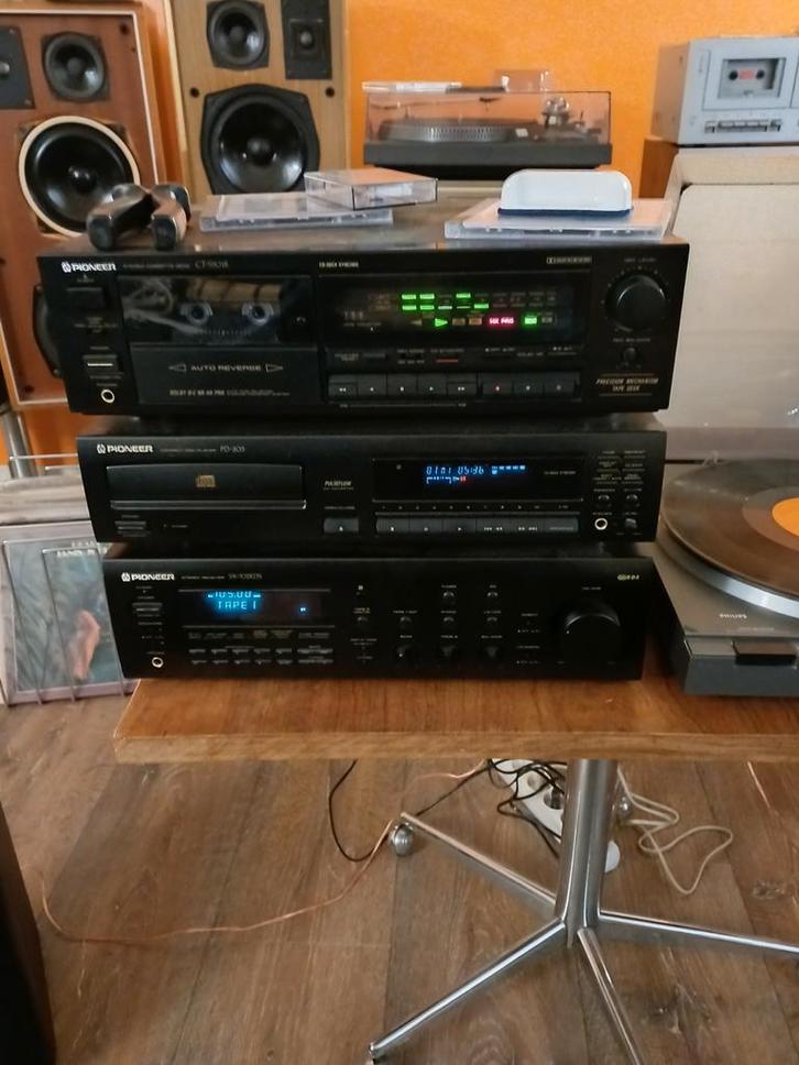 Pioneer Audio Set - Receiver, CD, Cassette, Speakers, Audio, Tv en Foto, Stereo-sets, Ophalen