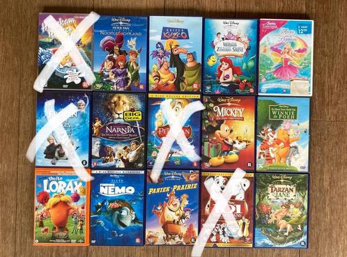 Disney tekenfilms Dvd’s, Cd's en Dvd's, Dvd's | Kinderen en Jeugd, Zo goed als nieuw, Avontuur, Alle leeftijden, Ophalen of Verzenden