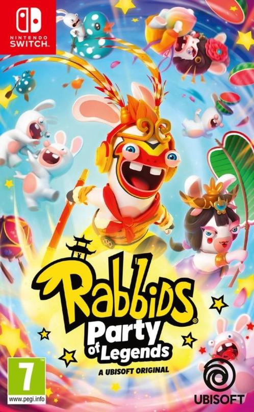 Rabbites Party of Legends Nintendo Switch (seal/code), Spelcomputers en Games, Games | Nintendo Switch, Nieuw, Platform, 3 spelers of meer