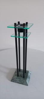 Vintage design memphis kandelaar jaren '80, Ophalen of Verzenden, Glas