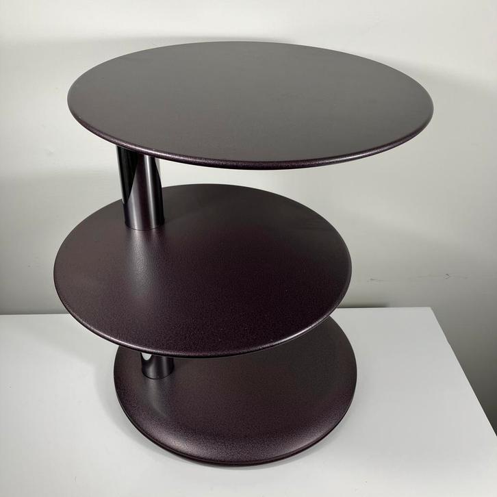 Leolux Cyclo, Huis en Inrichting, Tafels | Salontafels, Gebruikt, Minder dan 50 cm, 50 tot 100 cm, Rechthoekig, Metaal, Ophalen of Verzenden