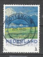 9 H Persoonlijke zegel Gest-Rotterdam, Verzenden, Na 1940, Gestempeld