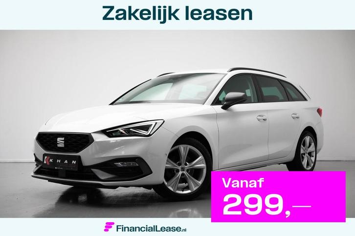 SEAT Leon Sportstourer 1.5 TSI Style |ACC|Ambient|FR-Pakket, Auto's, Seat, Bedrijf, Lease, Financial lease, Leon, ABS, Adaptive Cruise Control