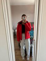 Rode winterjas Superdry, Superdry, Ophalen of Verzenden, Zo goed als nieuw, Maat 36 (S)