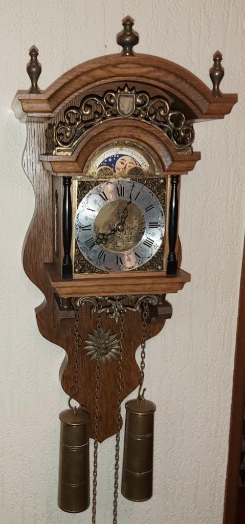 sallander eiken uitvoering, Antiek en Kunst, Antiek | Klokken, Ophalen