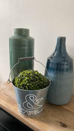 Mooie vazen, Ophalen, Blauw, Glas, Minder dan 50 cm