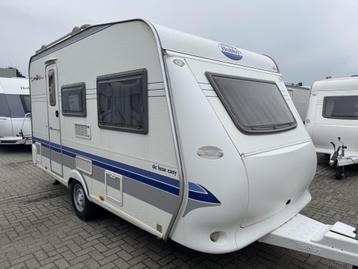 Hobby De luxe Easy 400 SF 2005 Voortent/Fietsenrek beschikbaar voor biedingen