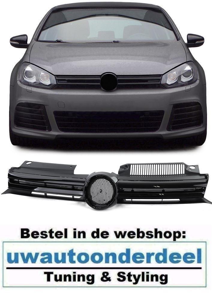 Sport Grill Hoogglans Zwart Geschikt voor Vw Golf 6, Auto diversen, Tuning en Styling, Verzenden