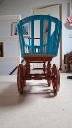 Ouderwets houten poppenwagentje, Antiek en Kunst, Ophalen of Verzenden
