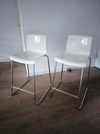 ZGAN Barkrukken - Set van 2, Huis en Inrichting, Barkrukken, Ophalen, Met voetsteun, 60 tot 90 cm, Zo goed als nieuw