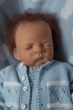 Lief reborn ventje Tyler van Waltraud Hanl., Verzamelen, Poppen, Ophalen of Verzenden, Zo goed als nieuw, Babypop, Levensecht of Reborn