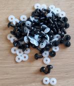 Veiligheidsoogjes zwart 14 mm, Hobby en Vrije tijd, Breien en Haken, Verzenden, Nieuw, Haken, Overige typen