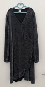 Leuke glitterjurk voor de kerst 158/164, Meisje, Ophalen of Verzenden, Zo goed als nieuw, Jurk of Rok