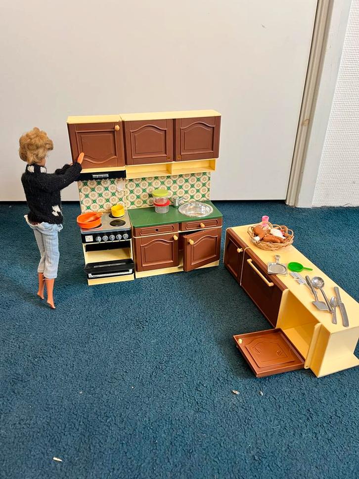 Vintage Barbie Poppen & Accessoires, Kinderen en Baby's, Speelgoed | Poppen, Gebruikt, Barbie, Ophalen of Verzenden