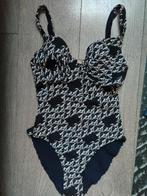 shan nieuw badpak gevoerd maat 36 C, Verzenden, Nieuw, Zwart, Badpak