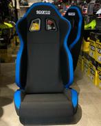 Sparco R100 Zwart Blauw Kuipstoel Sportstoel Racestoel, Ophalen of Verzenden