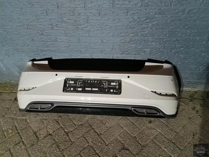 VW Polo 2G Facelift 2021+ R-Line Achterbumper Bumper 4xPDC O, Auto-onderdelen, Carrosserie en Plaatwerk, Bumper, Volkswagen, Gebruikt