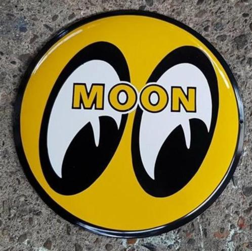 Moon eyes emaillen borden meer USA reclame decoratie borden, Verzamelen, Merken en Reclamevoorwerpen, Zo goed als nieuw, Reclamebord