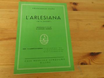 Francesco cilea - l'arlesiana  beschikbaar voor biedingen