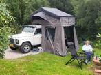 Land Rover Defender 110 TD5 ST WGN HR 4WD 2004, Cruise Control, Stof, Land Rover, Zwart