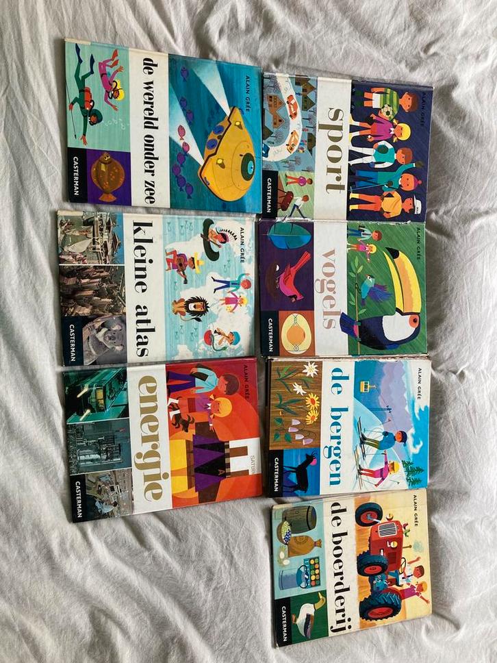 Alain Gree Casterman verschillende delen + Romeo zoekt werk, Boeken, Kinderboeken | Jeugd | onder 10 jaar, Gelezen, Non-fictie