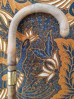 Mooie antieke Engelse wandelstok van palmhout 86 cm., Ophalen of Verzenden