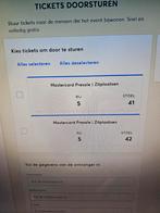 Bob Dylan Afas 2 tickets, Tickets en Kaartjes, Twee personen