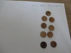 1 Cent 1980 Koningin Juliana 9 stuks, Ophalen of Verzenden, Koningin Juliana, 1 cent, Losse munt