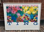 Walasse Ting - Officiële ART EXPO NY 83/84, Antiek en Kunst, Ophalen of Verzenden