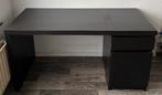 Ikea Malm Desk - Black, 140x65, Huis en Inrichting, Bureaus, Ophalen, Gebruikt, Bureau